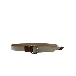 Peter Millar Women’s O-Ring Leather Golf Belt Size Large Brown Tan Spain MS16A69